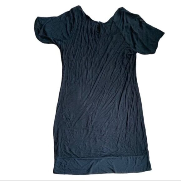 Womens XL dress / long shirt black Loveappella - Picture 3 of 7